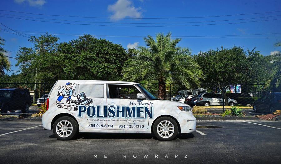  Scion xB Mr. Marble Polishmen by MetroWrapz 2016 года  (фото 5 из 6)